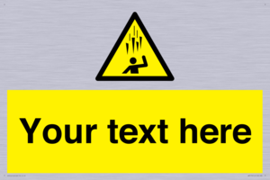 Custom Falling Ice sign